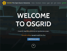 Tablet Screenshot of osgrid.org
