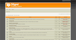 Desktop Screenshot of forums.osgrid.org