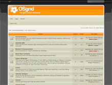 Tablet Screenshot of forums.osgrid.org